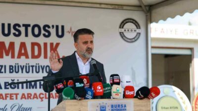 Bursa Büyükşehir Belediyesi Başkan Vekili Şahin Biba, ihtimal afetlere müdahale