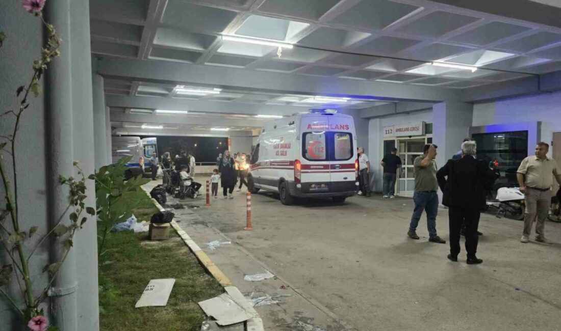 Bursa’nın Orhaneli ilçesinde bir sünnet düğününde ikram edilen yemeğin ardından
