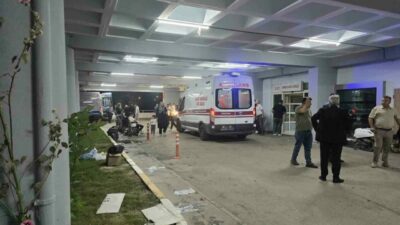 Bursa’nın Orhaneli ilçesinde bir sünnet düğününde ikram edilen yemeğin ardından