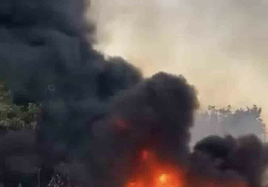 Bursa’da hurdalık alanda yangın Bursa’da hurdalıkların bulunduğu alanda yangın çıktı. Dumanlar gökyüzünü kaplarken yangın