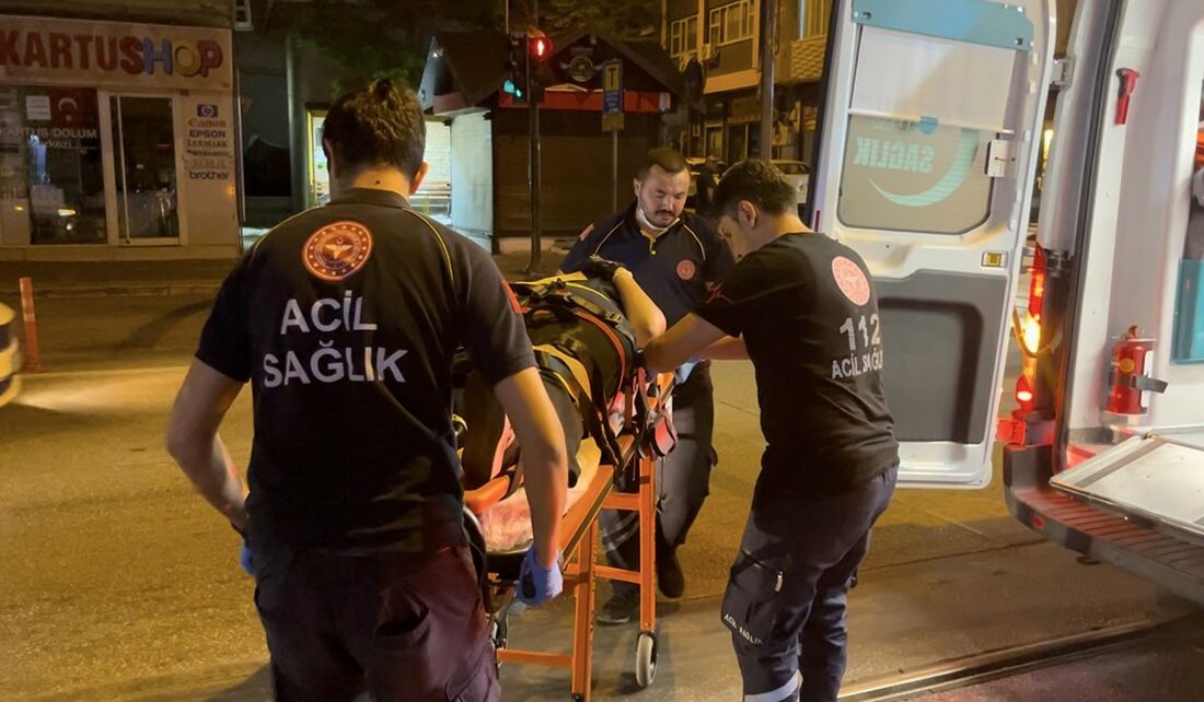 Bursa’nın Osmangazi ilçesinde kontrolden çıkan motosikletin devrilmesi sonucu kadın sürücü