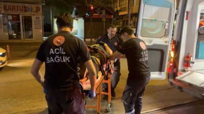 Bursa’nın Osmangazi ilçesinde kontrolden çıkan motosikletin devrilmesi sonucu kadın sürücü