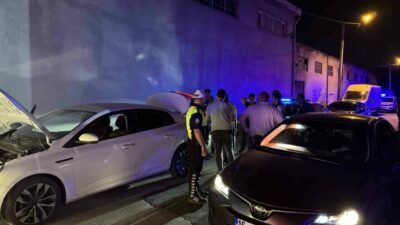Bursa’da Plaka Tanıma Sistemi’ne (PTS) takılan çalıntı otomobil, polis ekiplerinin