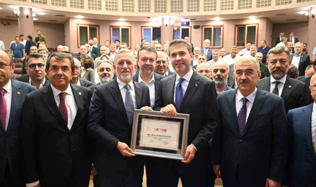 Enerji ve Tabii Kaynaklar Bakanı Alparslan Bayraktar BTSO Meclisinin konuğu oldu Enerji ve Tabii Kaynaklar Bakanı Alparslan Bayraktar, Türkiye’nin enerji talebinin