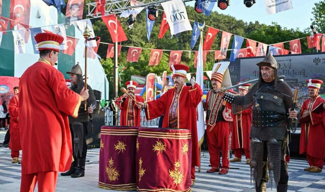 Fetih coşkusu Keles’e taşındı Bursa Büyükşehir Belediyesi’nin, Bursa’nın Fethi’nin 700’üncü yıl dönümü dolayısıyla 17