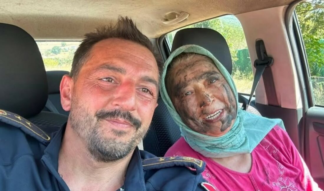 Hastalığını unuttu, alevlere koştu…65 yaşındaki Hanife Teyze alevlerin önüne geçti Bursa’nın Yenişehir ilçesinde anızda başlayıp ormana sıçrayan yangını gören 65