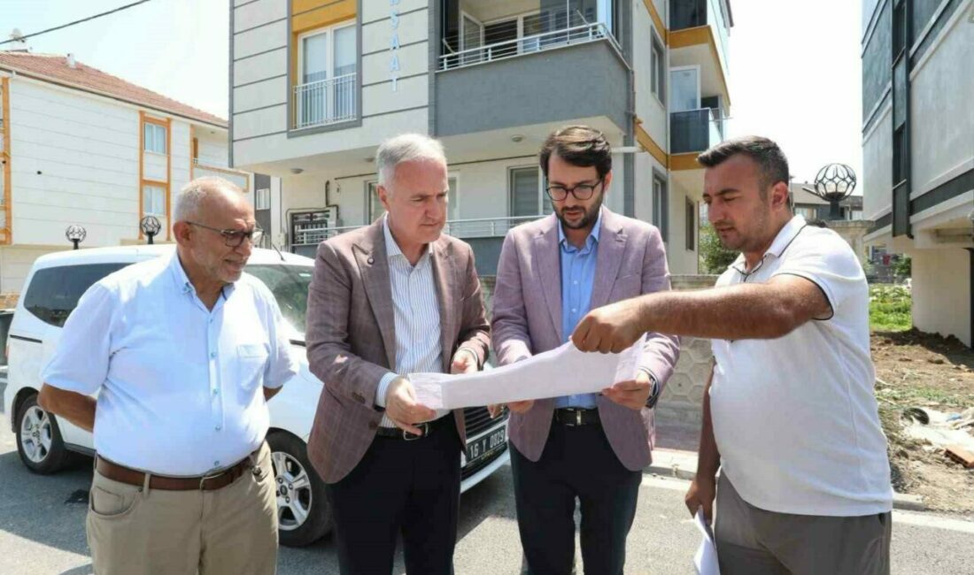 İnegöl Belediyesi’nden yeni mahalleye 64 araçlık otopark İnegöl Belediyesi, Yeni Mahallede devam eden üst yapı çalışmaları kapsamında