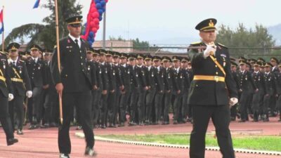 Bursa’da Işıklar Jandarma Astsubay Meslek Yüksekokulu’nda eğitimlerini tamamlayan bin 228