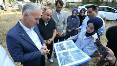 İnegöl Belediyesi, şehrin simgelerinden biri olan Kuğulu Parkı yeniden eski