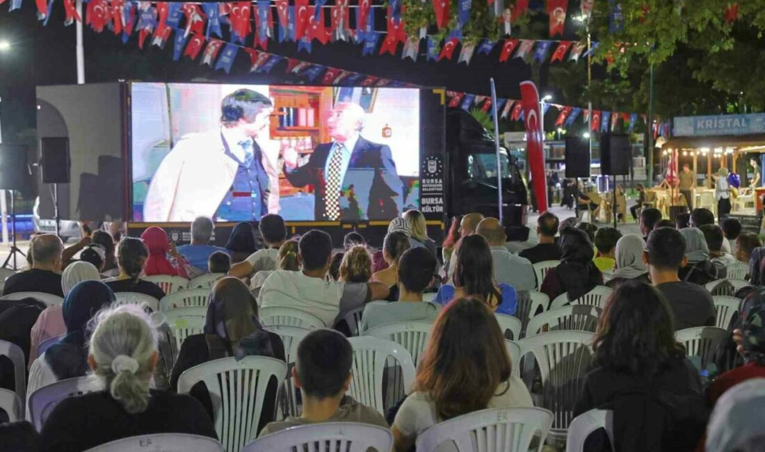 Kültürpark’ta ’Yeşilçam Sinema Akşamları’ başladı Bursa Büyükşehir Belediyesince düzenlenen ’Kültürpark Yeşilçam Sinema Akşamları’, Türk sinemasının