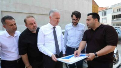 İnegöl Belediyesi, Orhaniye Mahallesi Türker ve Hatay Sokaklar arasında kalan