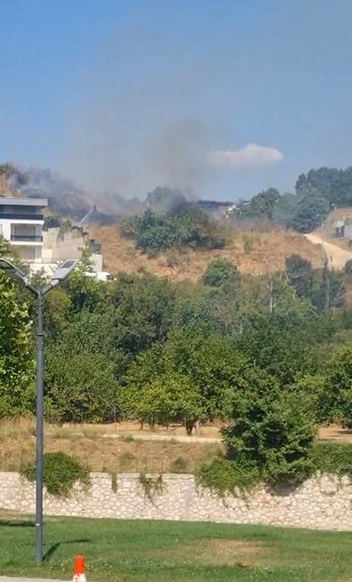 Otluk alanda çıkan yangın hızlı müdahale ile söndürüldü Bursa’nın Nilüfer ilçesinde otluk alanda çıkan yangın, itfaiye ekiplerinin hızlı