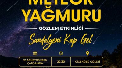 Yenişehir Belediyesi, yılın en dikkat çekici gökyüzü olaylarından Perseid Meteor