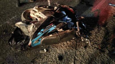 Bursa’nın Yenişehir ilçesinde alkollü tır sürücüsünün ters şeride girerek motosiklete