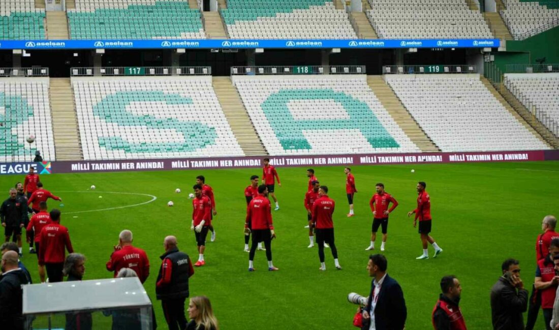A Milli Takım, İtalya maçı öncesi son antrenmanını yaptı UEFA Uluslar A Ligi 1. Grup’taki ikinci maçında yarın İtalya