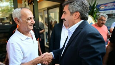 Yıldırım Belediye Başkanı Oktay Yılmaz, Kurtuluş Caddesi’ni ziyaret ederek esnafla