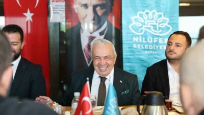 Nilüfer Belediye Başkanı Şadi Özdemir, yeşil-beyazlı kulübün tribün temsilcileriyle kahvaltıda