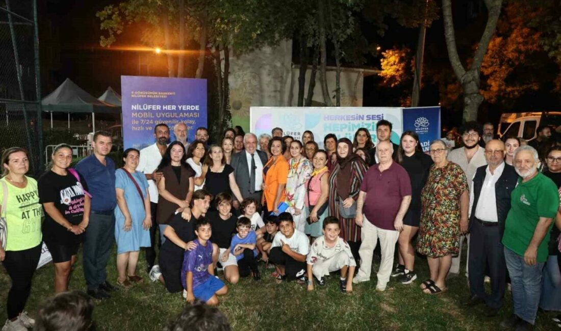 Başkan Şadi Özdemir Karamanlılarla buluştu Nilüfer Belediyesi’nin mahallelerin ihtiyaçlarını yerinde tespit etmek ve mahalle sakinleriyle