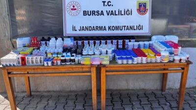 Bursa’nın Gürsu ilçesinde jandarma ekiplerince düzenlenen operasyonda piyasa değeri yaklaşık