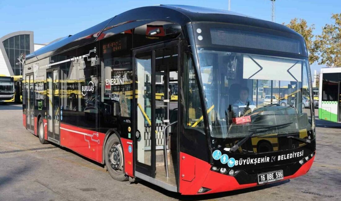 Bursa’da toplu ulaşım elektrikliye dönüyor Toplu ulaşımda küresel etkenler kaynaklı maliyet artışları yaşanırken, Bursa Büyükşehir