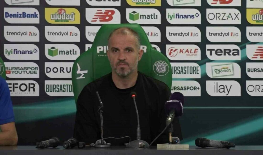 Bursaspor – Esenler Erokspor maçının ardından Trendyol 1. Lig’in 7. haftasında oynanan Bursaspor-Esenler Erokspor maçının ardından