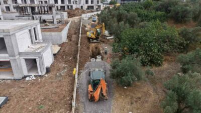 Bursa Büyükşehir Belediyesi, Mudanya’nın Bademli ve Çağrışan mahallelerinde 1,6 kilometrelik