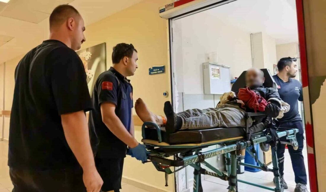 Ellerini zincire sıkıştıran adamın 6 parmağı koptu Bursa’nın İnegöl ilçesinde ormanlık alanda elleri zincire sıkışan orman işçisinin