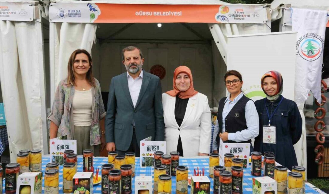 Gürsu Ovası’nın eşsiz lezzetleri Gastronomi Festivali’nde Türkiye’nin gastronomi başkentlerinden Bursa, lezzet tutkunlarını bir kez daha dünya