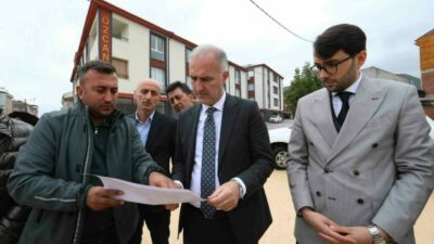İnegöl Belediyesi, Cerrah Mahallesinde yeni yapılaşmaların olduğu bölgede 27 sokağın
