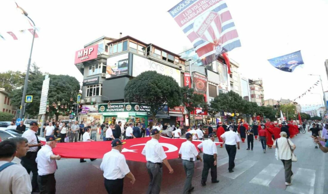 İnegöl’de 6 Eylül coşkusu caddelere taştı İnegöl’ün düşman işgalinden kurtuluşunun 104. yıl dönümü kutlamaları, görkemli bir