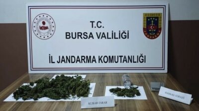 Bursa’nın İnegöl ilçesinde jandarma ekiplerince uyuşturucu operasyonu gerçekleştirildi. Bursa İl