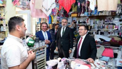 Türkiye Yüzyılı Buluşmaları kapsamında Kestel’e gelen önceki dönem İçişleri Bakanı