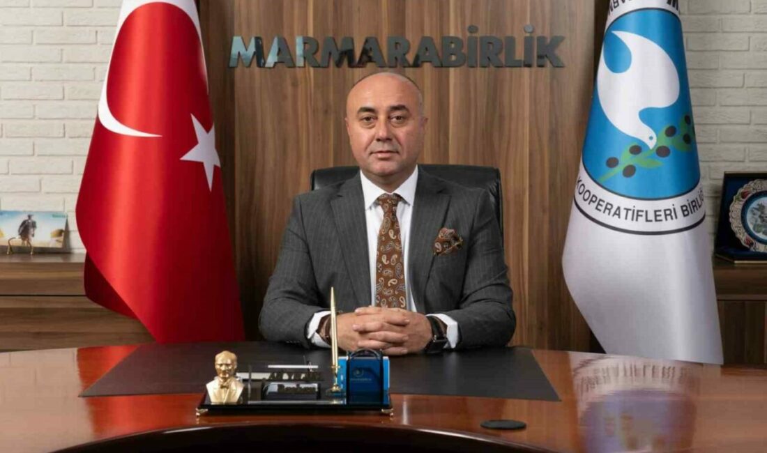 Marmarabirlik’te 2026/2027 sezonu rekolte süreci başladı Marmarabirlik Yönetim Kurulu Başkanı Ali Yıldız, 2026/2027 iş yılı ürün