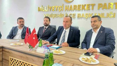 Milliyetçi Hareket Partisi (MHP) Bursa İl Başkanı Mehmet Emin Özcanbaz,