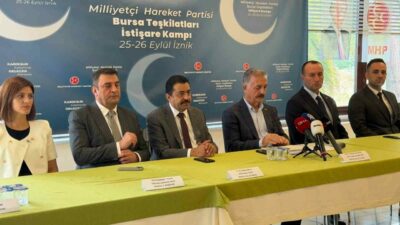 Milliyetçi Hareket Partisi (MHP) Bursa Teşkilatları tarafından düzenlenen istişare kampı