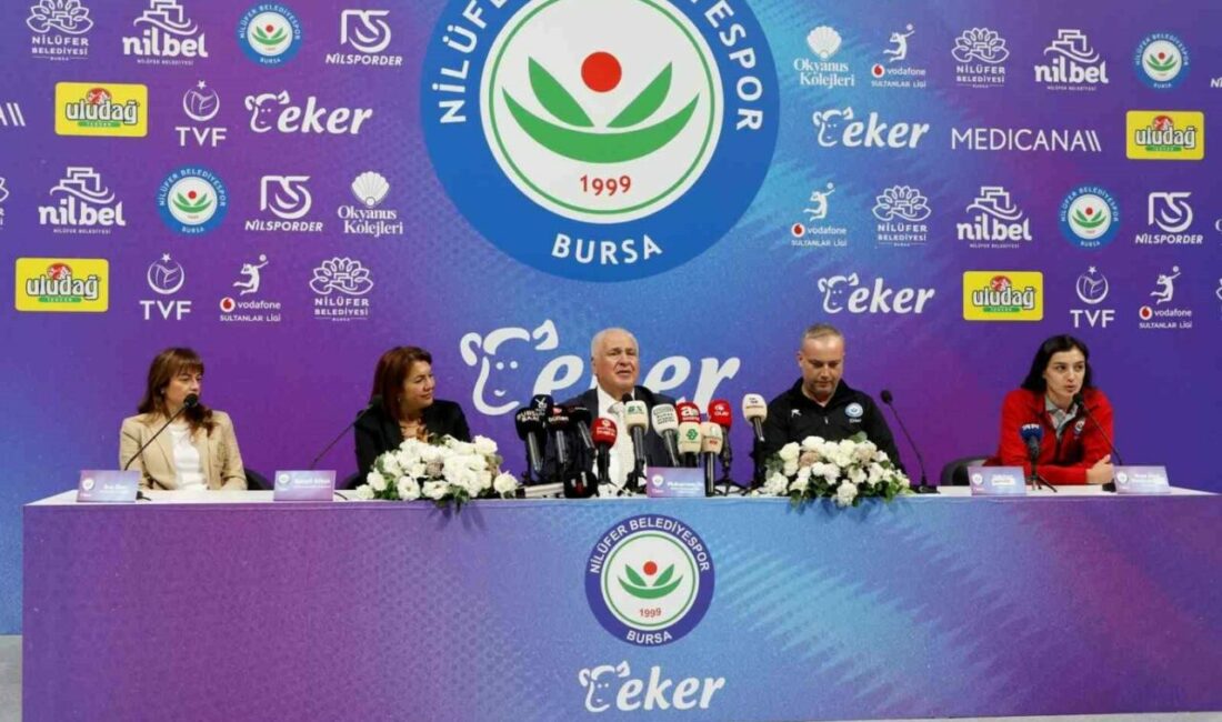 Nilüfer Belediyespor Eker Kadın Voleybol Takımı 2026-2027 sezonu kadrosu tanıtıldı Vodafone Sultanlar Ligi’nde Bursa’yı temsil eden tek takım olan Nilüfer