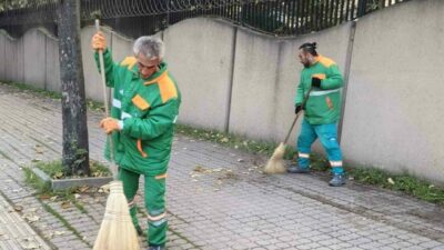 Bursa’da Osmangazi Belediyesi, temizlik hizmetlerini ilçenin ihtiyaçları doğrultusunda kesintisiz şekilde