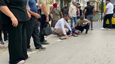 Bursa’nın İnegöl ilçesinde özel halk otobüsünün yayaya çarpması sonucu meydana