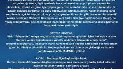 Mudanya Belediyesince bu yıl 8.’si düzenlenen Kitap Fuarı kapsamında gerçekleştirilen