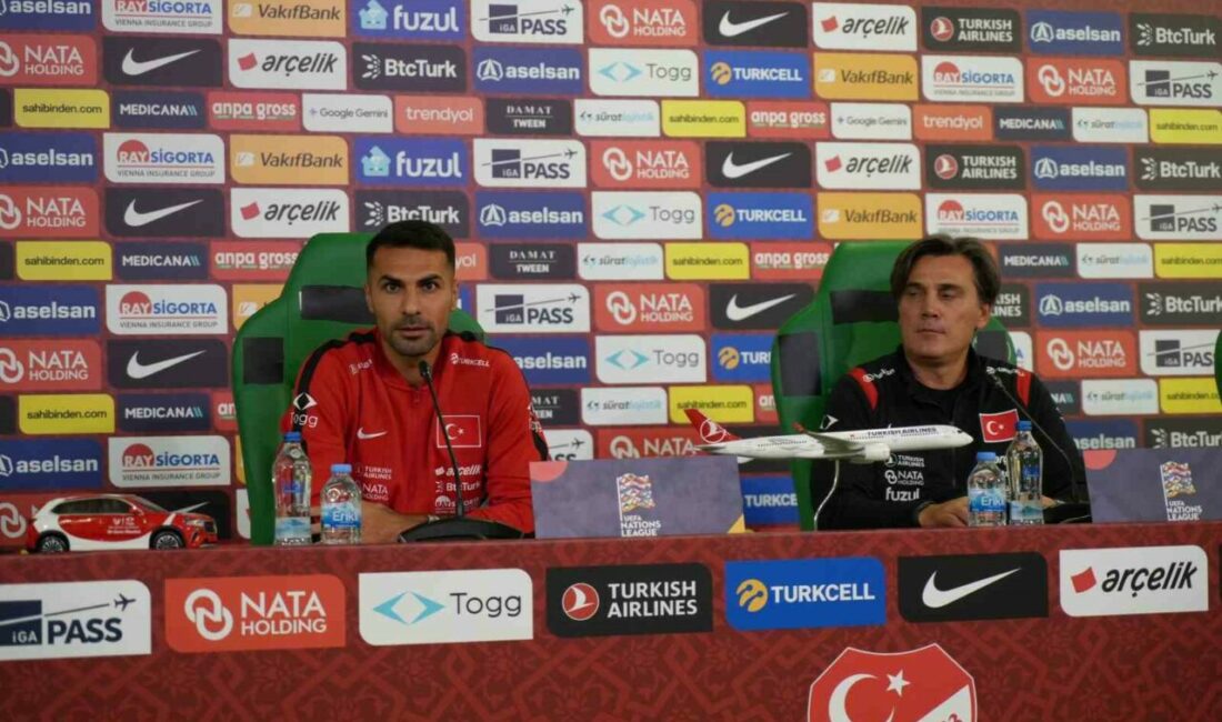 Vincenzo Montella: “Sahaya sadece Türkiye için atan bir kalple çıkacağım” UEFA Uluslar A Ligi 1. Grup ikinci maçında İtalya ile