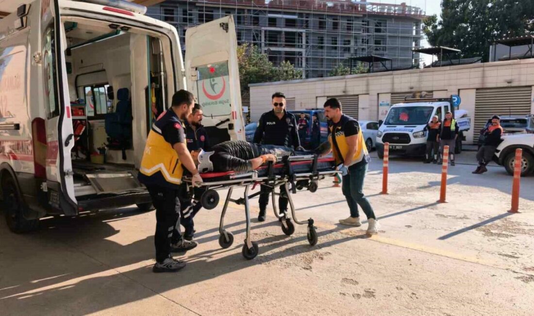 Ampul değiştirmek isterken hastanelik oldu Bursa’nın İnegöl ilçesinde faaliyet gösteren bir mobilya imalathanesinde meydana gelen