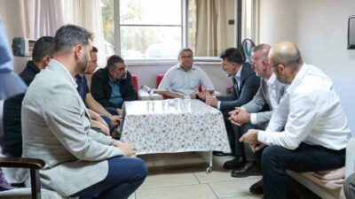 Bursa Büyükşehir Belediye Başkan Vekili Şahin Biba, Manisa’nın Akhisar ilçesinde