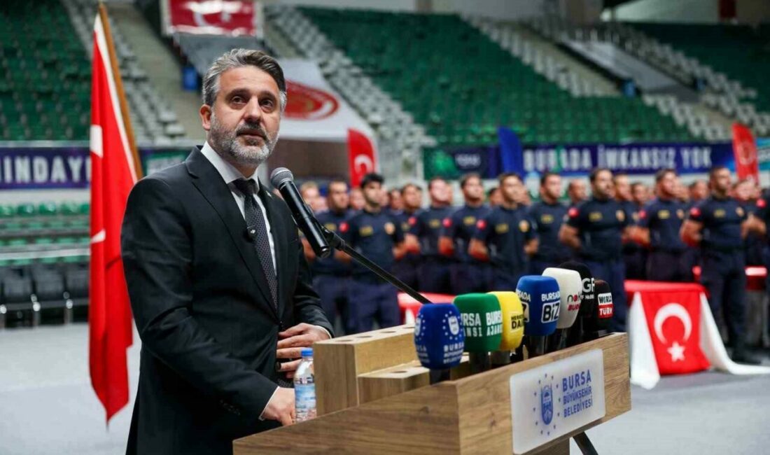 Başkan Vekili Biba: İtfaiye teşkilatımızı güçlendirmenin haklı gururunu yaşıyoruz Bursa Büyükşehir Belediye Başkan Vekili Şahin Biba, ‘İtfaiye Mesleki Eğitim