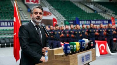 Bursa Büyükşehir Belediye Başkan Vekili Şahin Biba, ‘İtfaiye Mesleki Eğitim