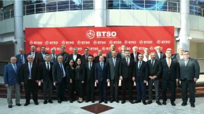 BTSO Yönetim Kurulu Başkanı Özer Matlı, yeni dönem çalışmaları kapsamında