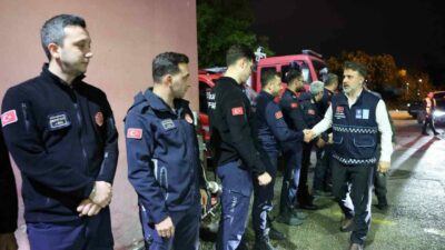 Bursa Büyükşehir Belediyesi, şehir genelinde beklenen kuvvetli yağış ve fırtınaya