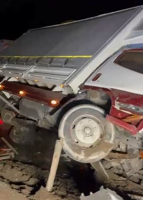 Bursa’nın Gemlik-Orhangazi karayolu üzerinde, Bölge Trafik İstasyonu önünde meydana gelen