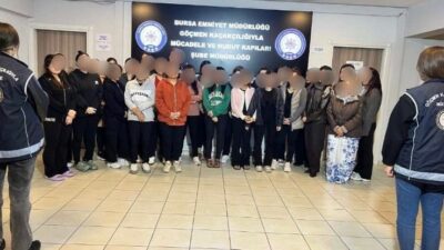 Bursa’da yabancı uyruklu kadınların kaçak masör olarak çalıştırıldığı umuma açık
