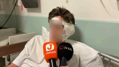 Bursa’nın Nilüfer ilçesinde kulağına piercing yaptırmak için bir dövme stüdyosuna