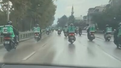 Bursa’da geçtiğimiz ay geçirdiği trafik kazasında ağır yaralanan kurye, dün